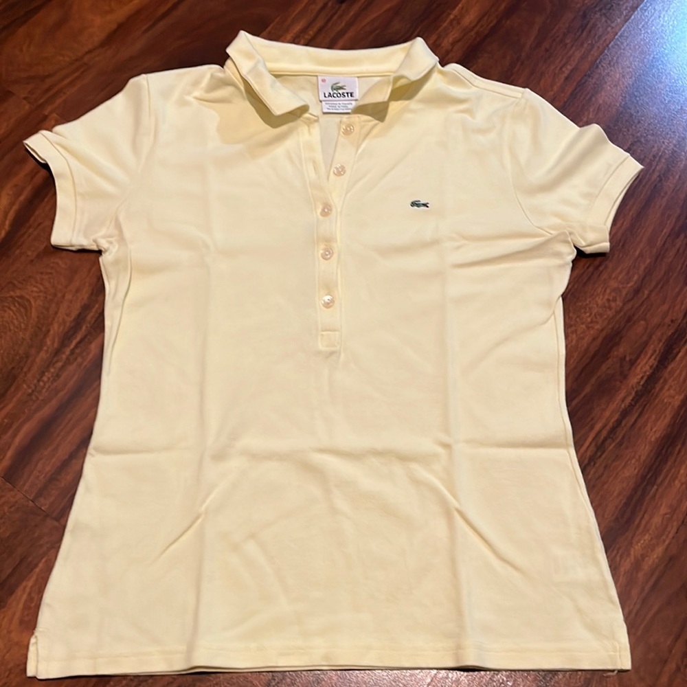 Lacoste polo short sleeve shirt for women